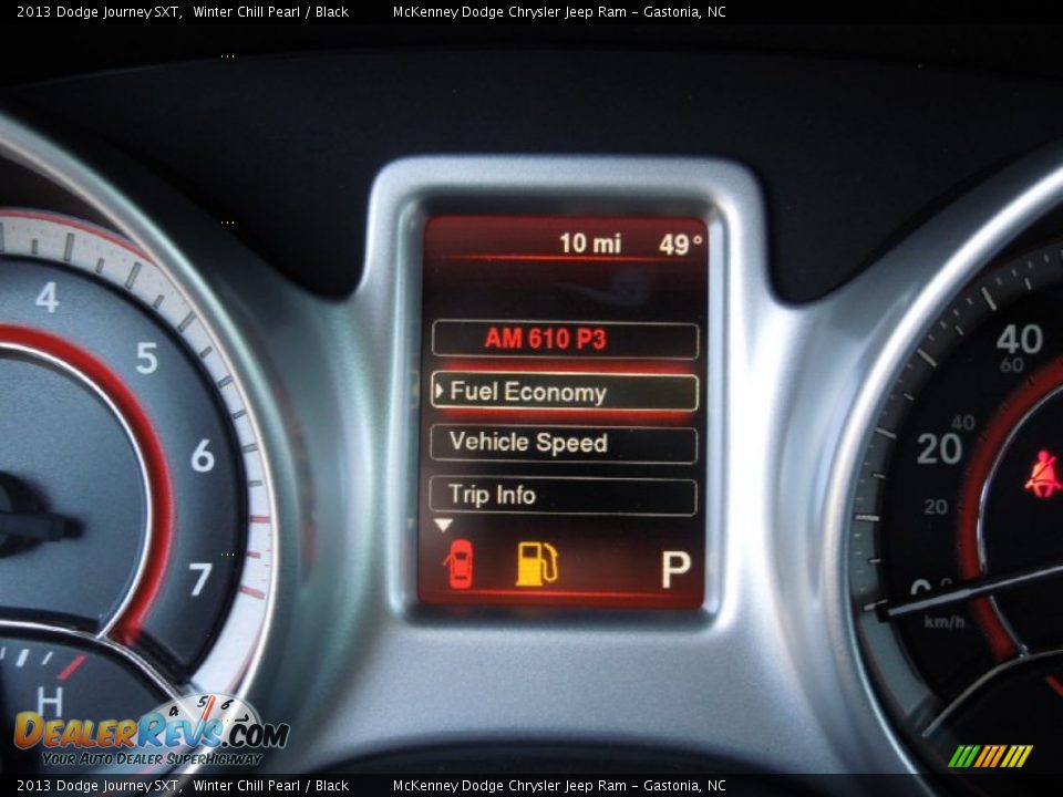 2013 Dodge Journey SXT Winter Chill Pearl / Black Photo #16