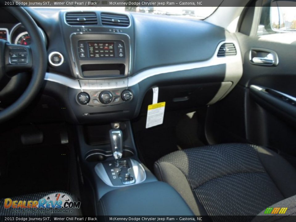 2013 Dodge Journey SXT Winter Chill Pearl / Black Photo #19