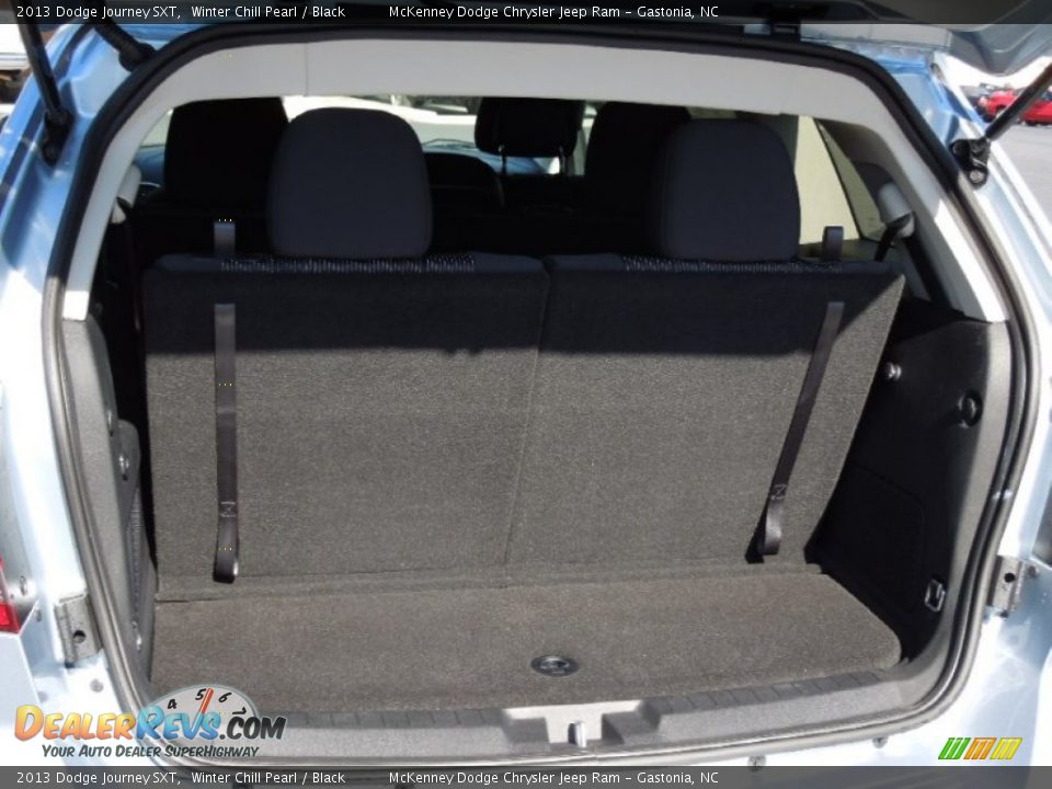 2013 Dodge Journey SXT Winter Chill Pearl / Black Photo #20