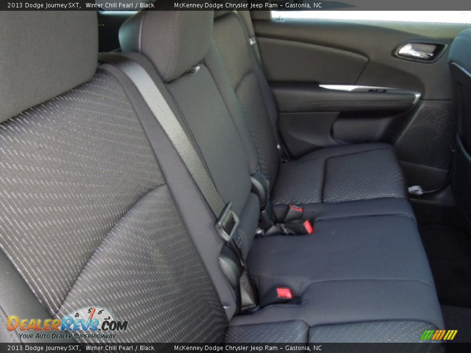 2013 Dodge Journey SXT Winter Chill Pearl / Black Photo #21