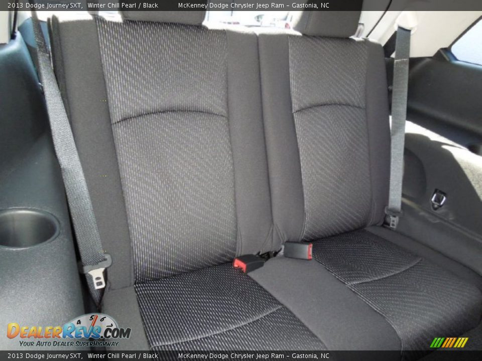 2013 Dodge Journey SXT Winter Chill Pearl / Black Photo #22
