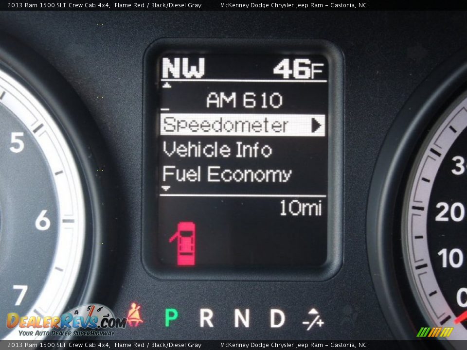 2013 Ram 1500 SLT Crew Cab 4x4 Flame Red / Black/Diesel Gray Photo #17