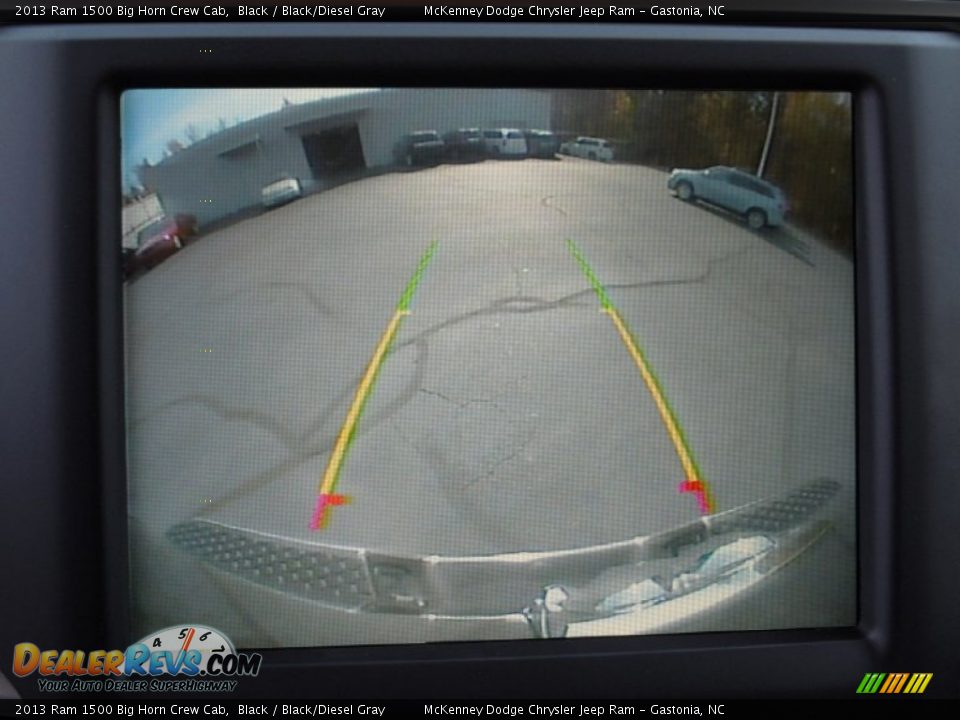 2013 Ram 1500 Big Horn Crew Cab Black / Black/Diesel Gray Photo #15