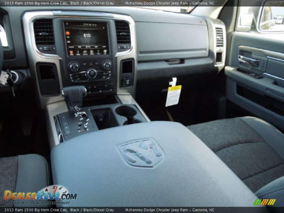 Dashboard of 2013 Ram 1500 Big Horn Crew Cab Photo #21