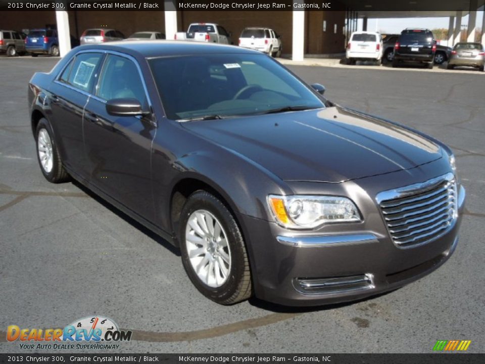 2013 Chrysler 300 Granite Crystal Metallic / Black Photo #1