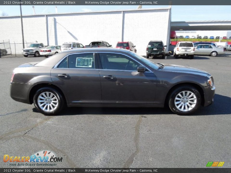 2013 Chrysler 300 Granite Crystal Metallic / Black Photo #6