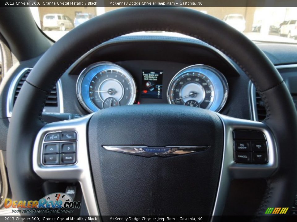 2013 Chrysler 300 Granite Crystal Metallic / Black Photo #17