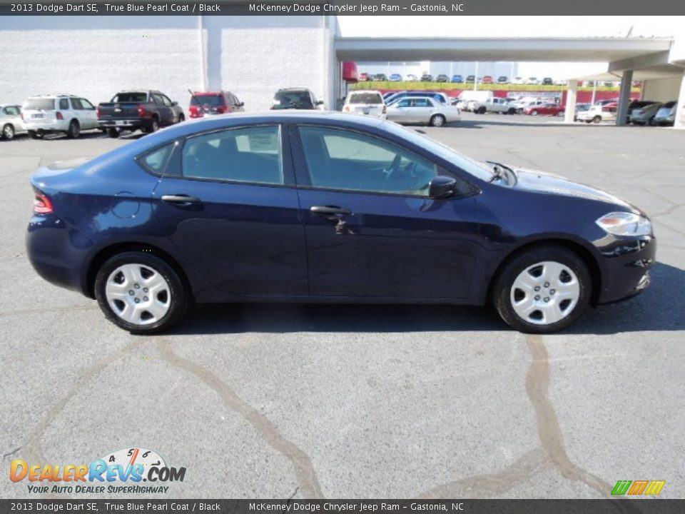 2013 Dodge Dart SE True Blue Pearl Coat / Black Photo #6