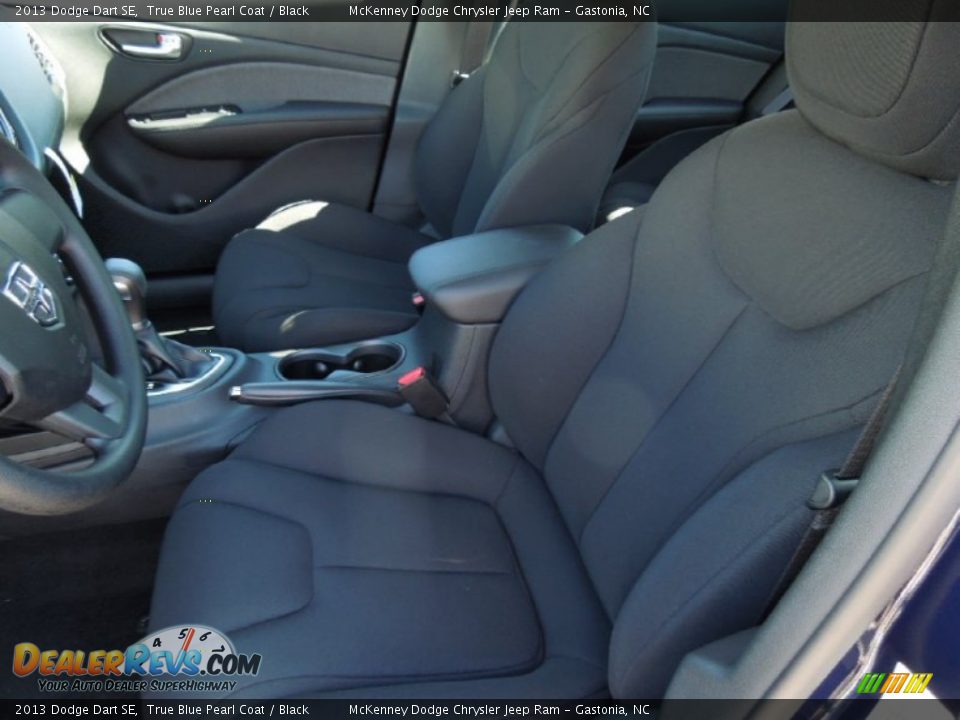 2013 Dodge Dart SE True Blue Pearl Coat / Black Photo #9