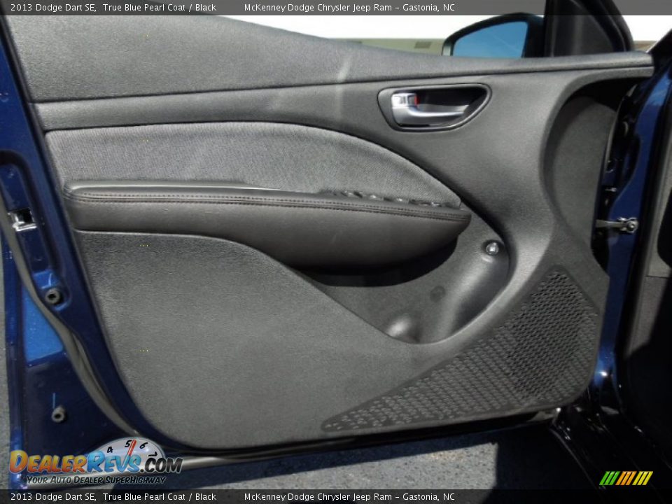 2013 Dodge Dart SE True Blue Pearl Coat / Black Photo #10