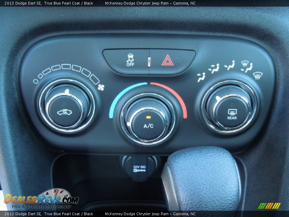 2013 Dodge Dart SE True Blue Pearl Coat / Black Photo #13