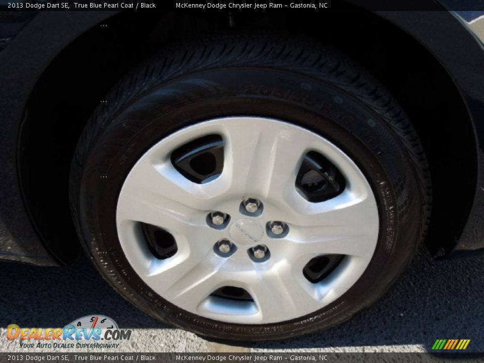 2013 Dodge Dart SE True Blue Pearl Coat / Black Photo #25