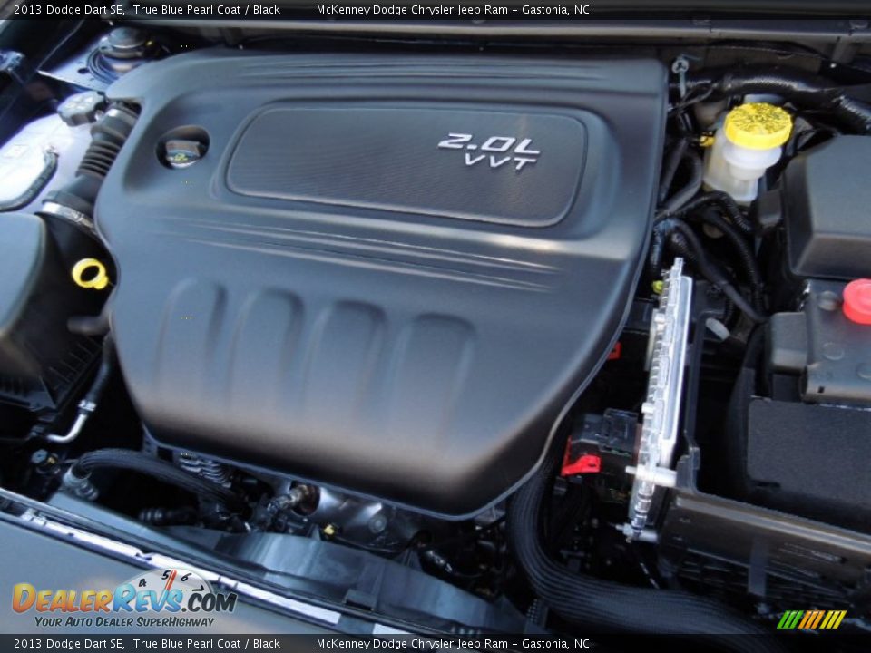 2013 Dodge Dart SE True Blue Pearl Coat / Black Photo #26