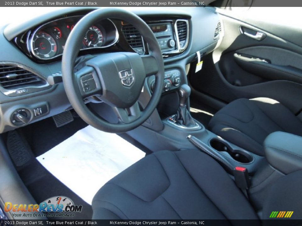 2013 Dodge Dart SE True Blue Pearl Coat / Black Photo #27