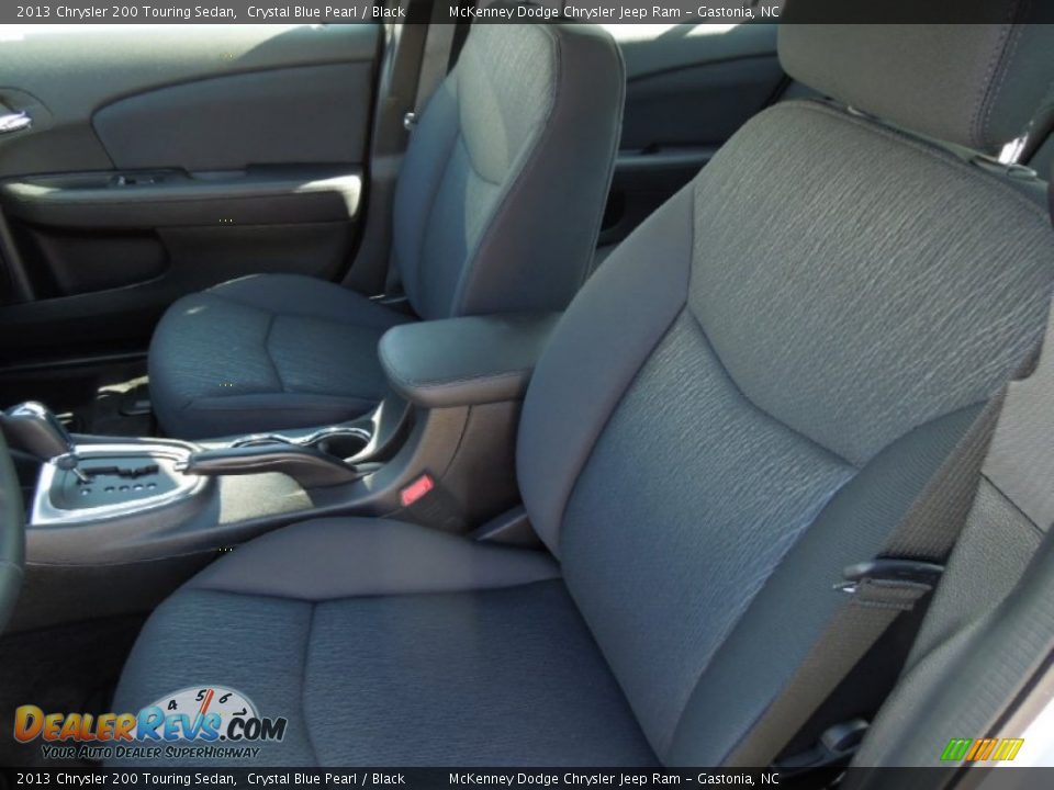 2013 Chrysler 200 Touring Sedan Crystal Blue Pearl / Black Photo #9