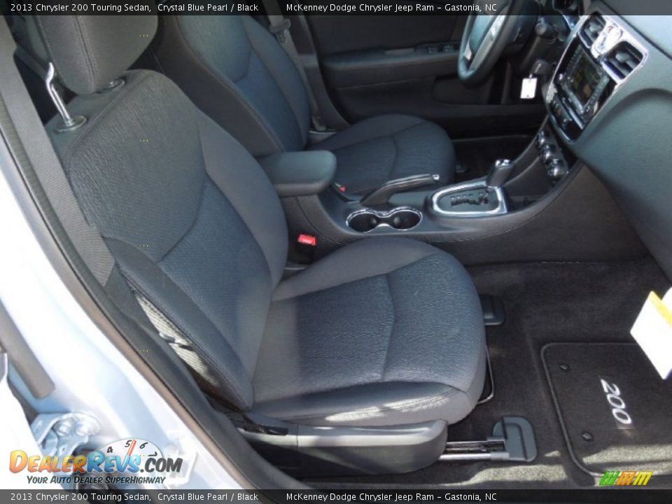 2013 Chrysler 200 Touring Sedan Crystal Blue Pearl / Black Photo #23