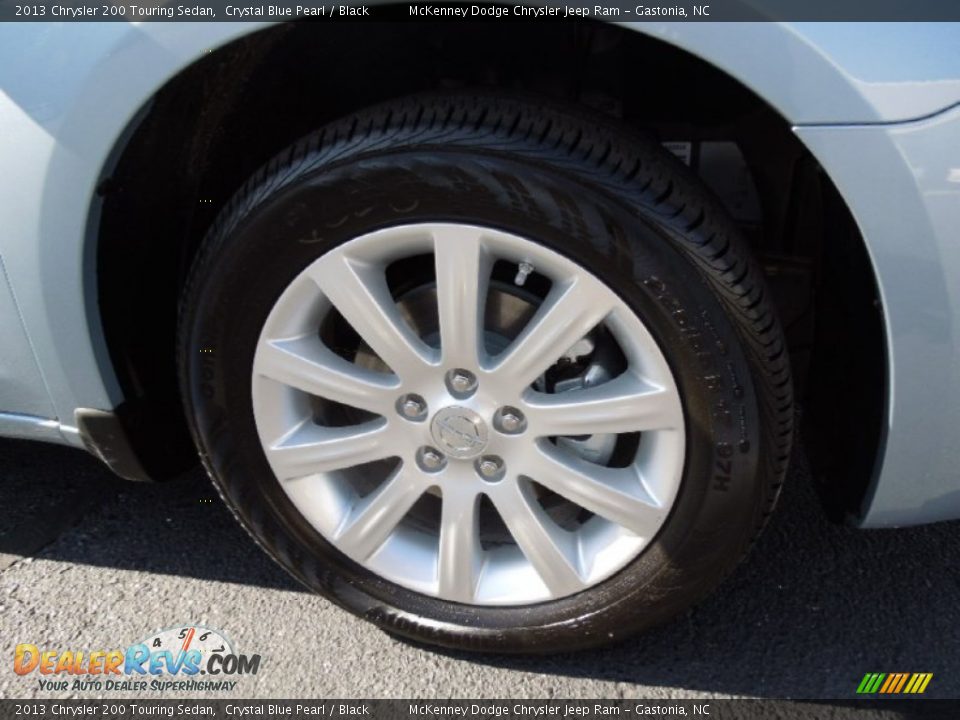 2013 Chrysler 200 Touring Sedan Crystal Blue Pearl / Black Photo #26