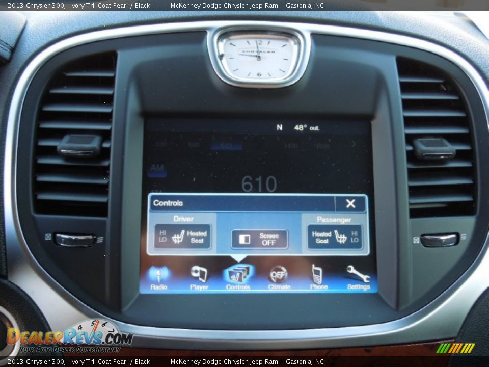 2013 Chrysler 300 Ivory Tri-Coat Pearl / Black Photo #15