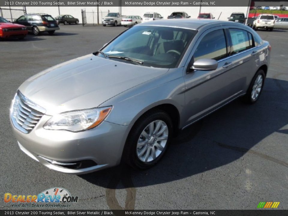 2013 Chrysler 200 Touring Sedan Billet Silver Metallic / Black Photo #2