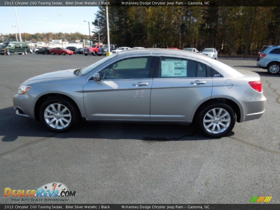 2013 Chrysler 200 Touring Sedan Billet Silver Metallic / Black Photo #3