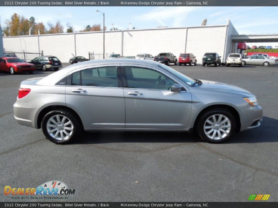 2013 Chrysler 200 Touring Sedan Billet Silver Metallic / Black Photo #6