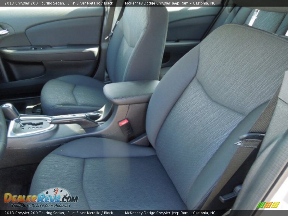 2013 Chrysler 200 Touring Sedan Billet Silver Metallic / Black Photo #9