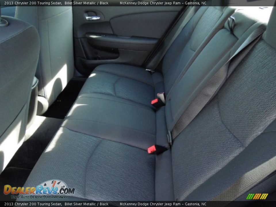 2013 Chrysler 200 Touring Sedan Billet Silver Metallic / Black Photo #17