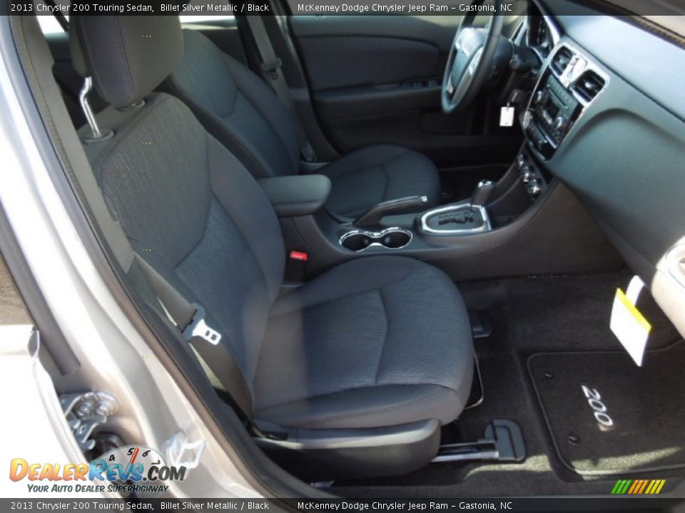 2013 Chrysler 200 Touring Sedan Billet Silver Metallic / Black Photo #22