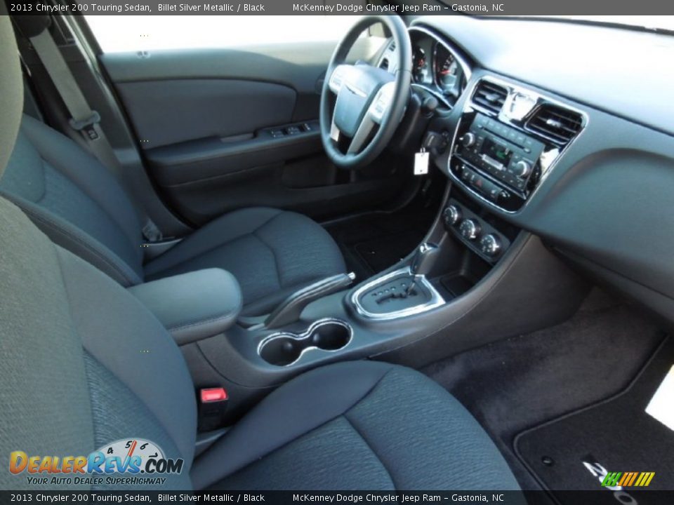 2013 Chrysler 200 Touring Sedan Billet Silver Metallic / Black Photo #23