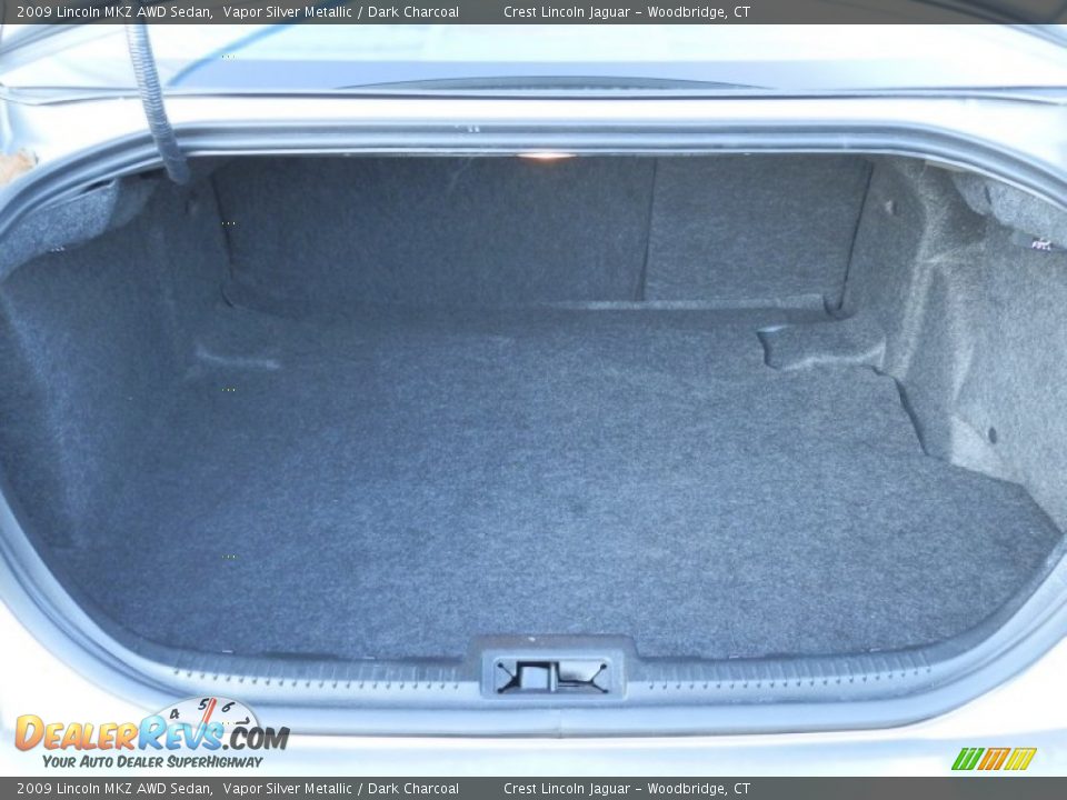 2009 Lincoln MKZ AWD Sedan Vapor Silver Metallic / Dark Charcoal Photo #7