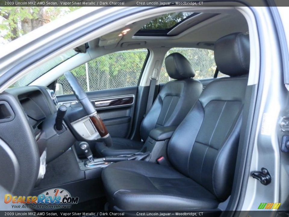 2009 Lincoln MKZ AWD Sedan Vapor Silver Metallic / Dark Charcoal Photo #8