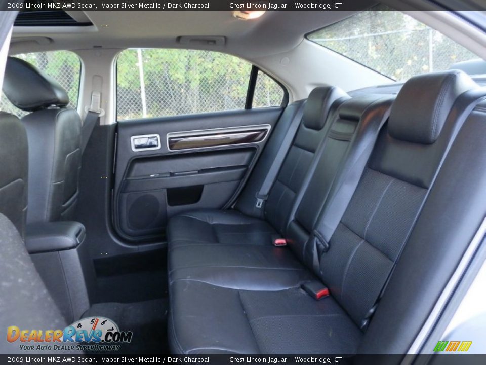 2009 Lincoln MKZ AWD Sedan Vapor Silver Metallic / Dark Charcoal Photo #9