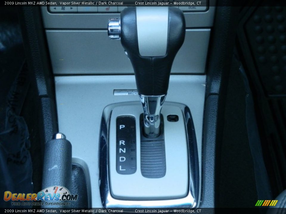2009 Lincoln MKZ AWD Sedan Vapor Silver Metallic / Dark Charcoal Photo #14