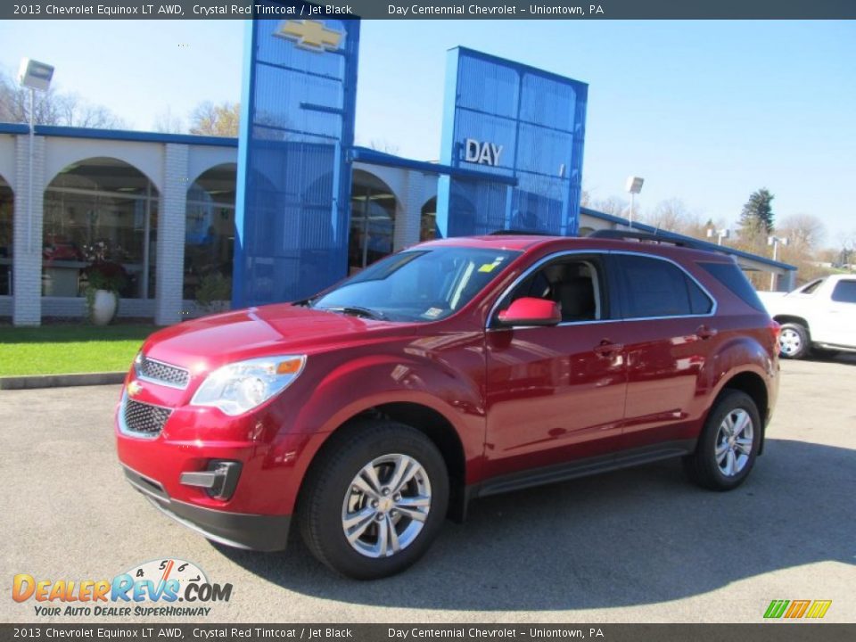 2013 Chevrolet Equinox LT AWD Crystal Red Tintcoat / Jet Black Photo #1