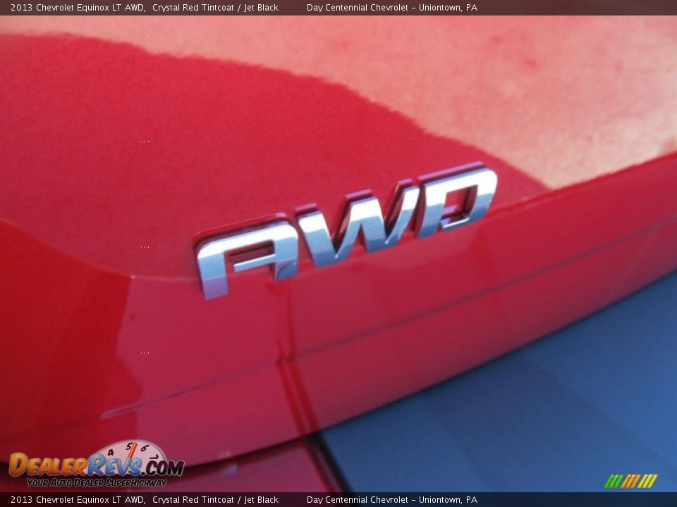 2013 Chevrolet Equinox LT AWD Crystal Red Tintcoat / Jet Black Photo #6