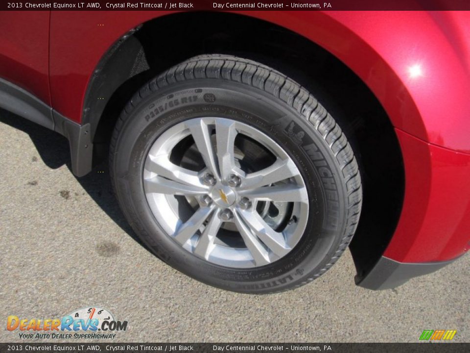 2013 Chevrolet Equinox LT AWD Crystal Red Tintcoat / Jet Black Photo #9