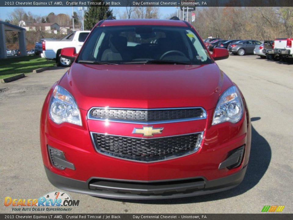 2013 Chevrolet Equinox LT AWD Crystal Red Tintcoat / Jet Black Photo #11