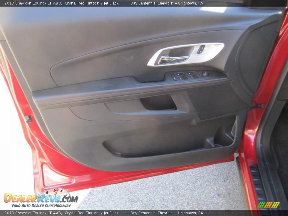 2013 Chevrolet Equinox LT AWD Crystal Red Tintcoat / Jet Black Photo #12