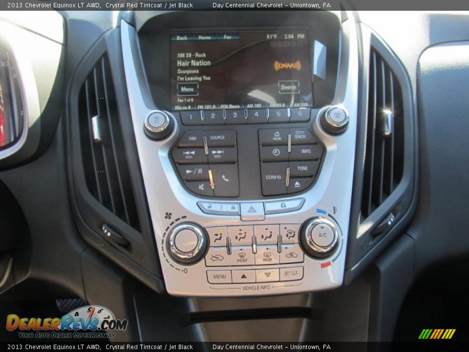 2013 Chevrolet Equinox LT AWD Crystal Red Tintcoat / Jet Black Photo #16