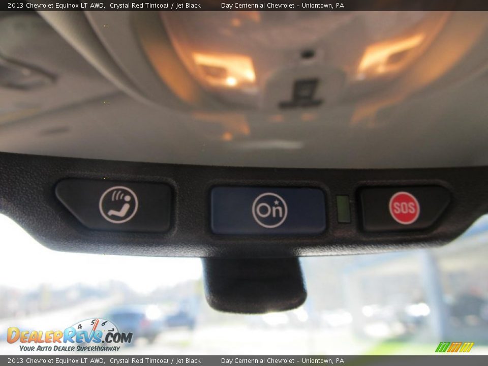 2013 Chevrolet Equinox LT AWD Crystal Red Tintcoat / Jet Black Photo #18