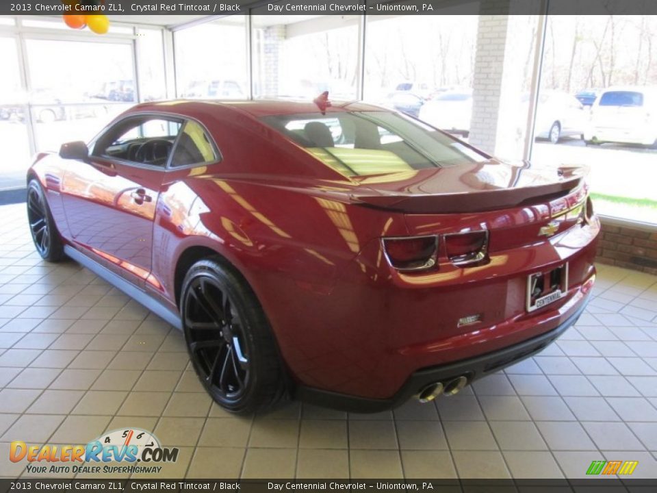 2013 Chevrolet Camaro ZL1 Crystal Red Tintcoat / Black Photo #9