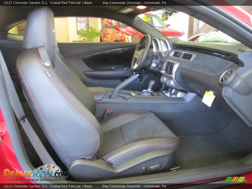 Black Interior - 2013 Chevrolet Camaro ZL1 Photo #12