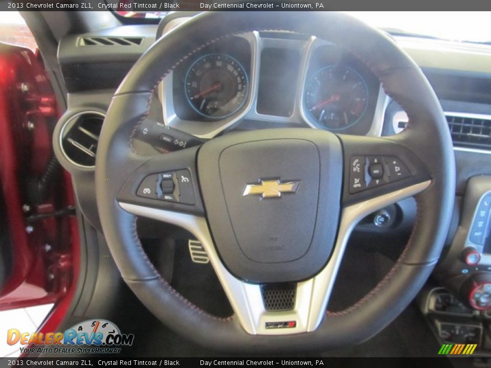 2013 Chevrolet Camaro ZL1 Crystal Red Tintcoat / Black Photo #14