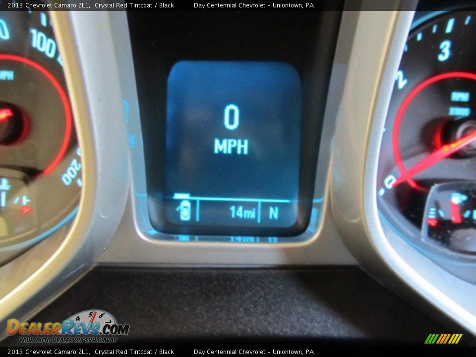 2013 Chevrolet Camaro ZL1 Crystal Red Tintcoat / Black Photo #20