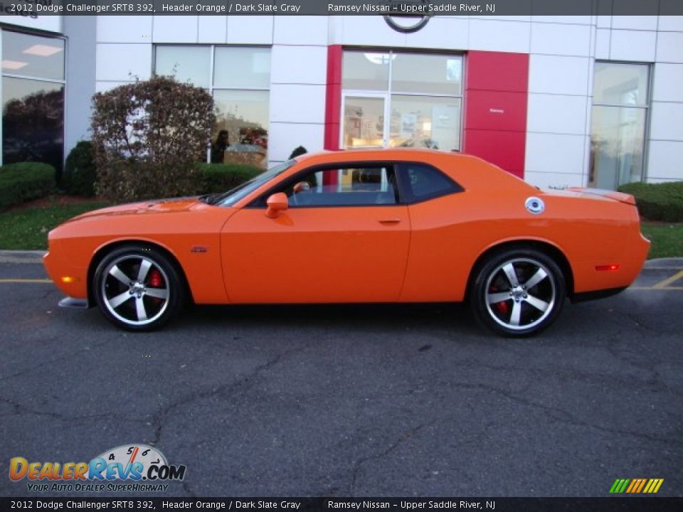 Header Orange 2012 Dodge Challenger SRT8 392 Photo #2