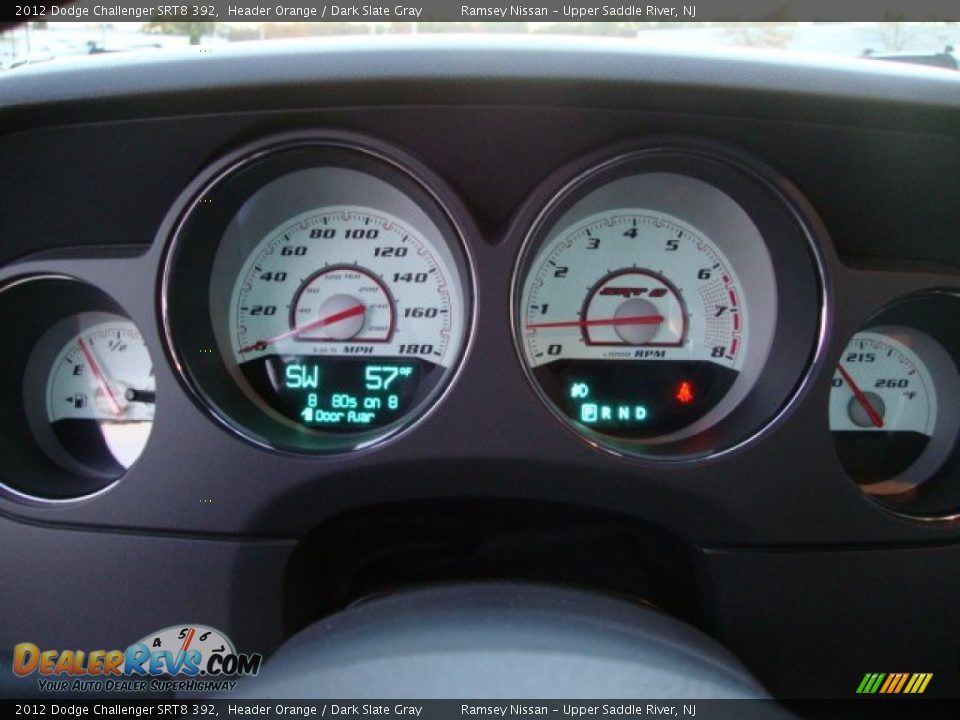 2012 Dodge Challenger SRT8 392 Gauges Photo #13