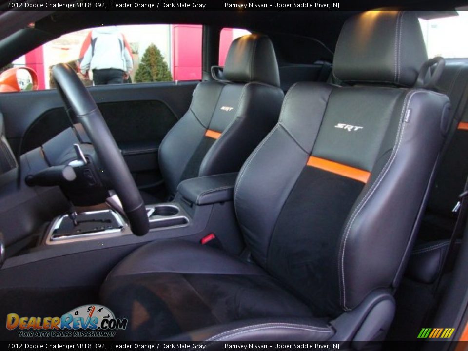 Front Seat of 2012 Dodge Challenger SRT8 392 Photo #18