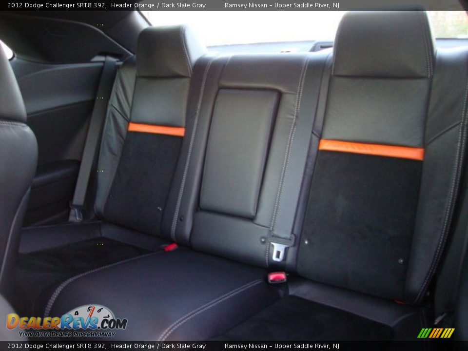 Rear Seat of 2012 Dodge Challenger SRT8 392 Photo #19