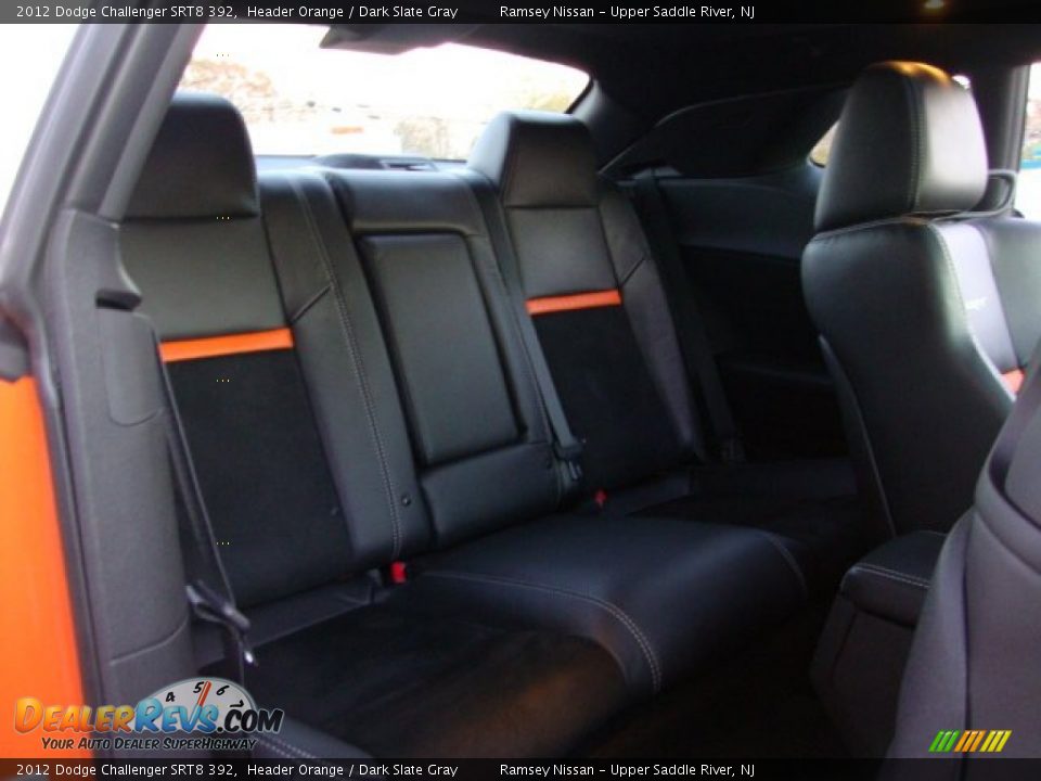 Rear Seat of 2012 Dodge Challenger SRT8 392 Photo #23