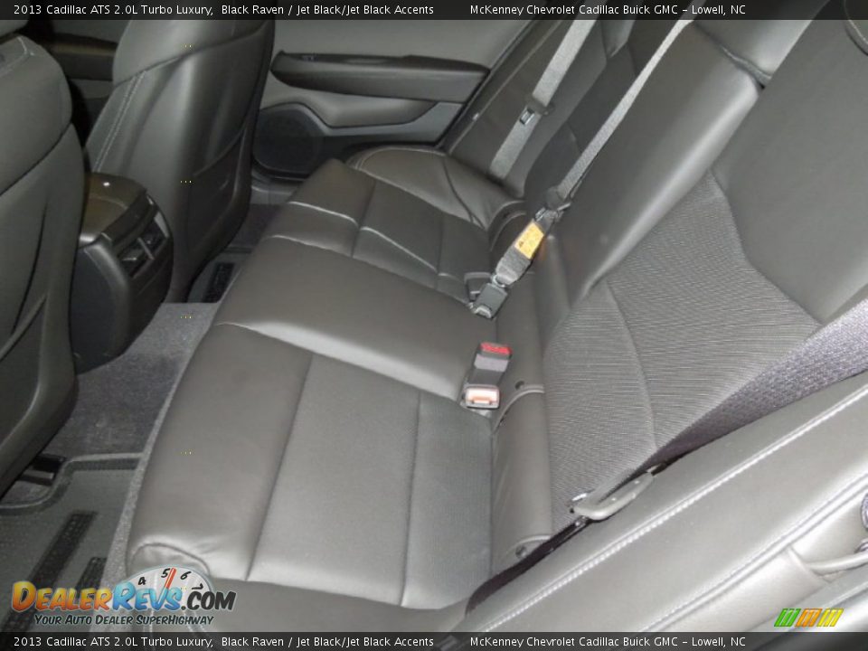 Rear Seat of 2013 Cadillac ATS 2.0L Turbo Luxury Photo #17